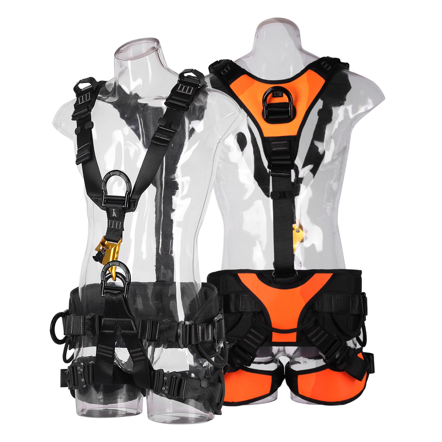 REICIO AQDQ7-A Full-Body Harness with Chest Ascender