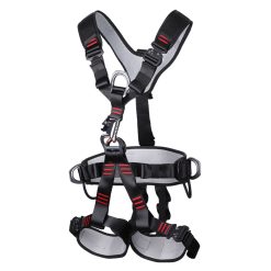 Alternative view of REICIO AQDX1 Full-Body Harness with Chest Ascender