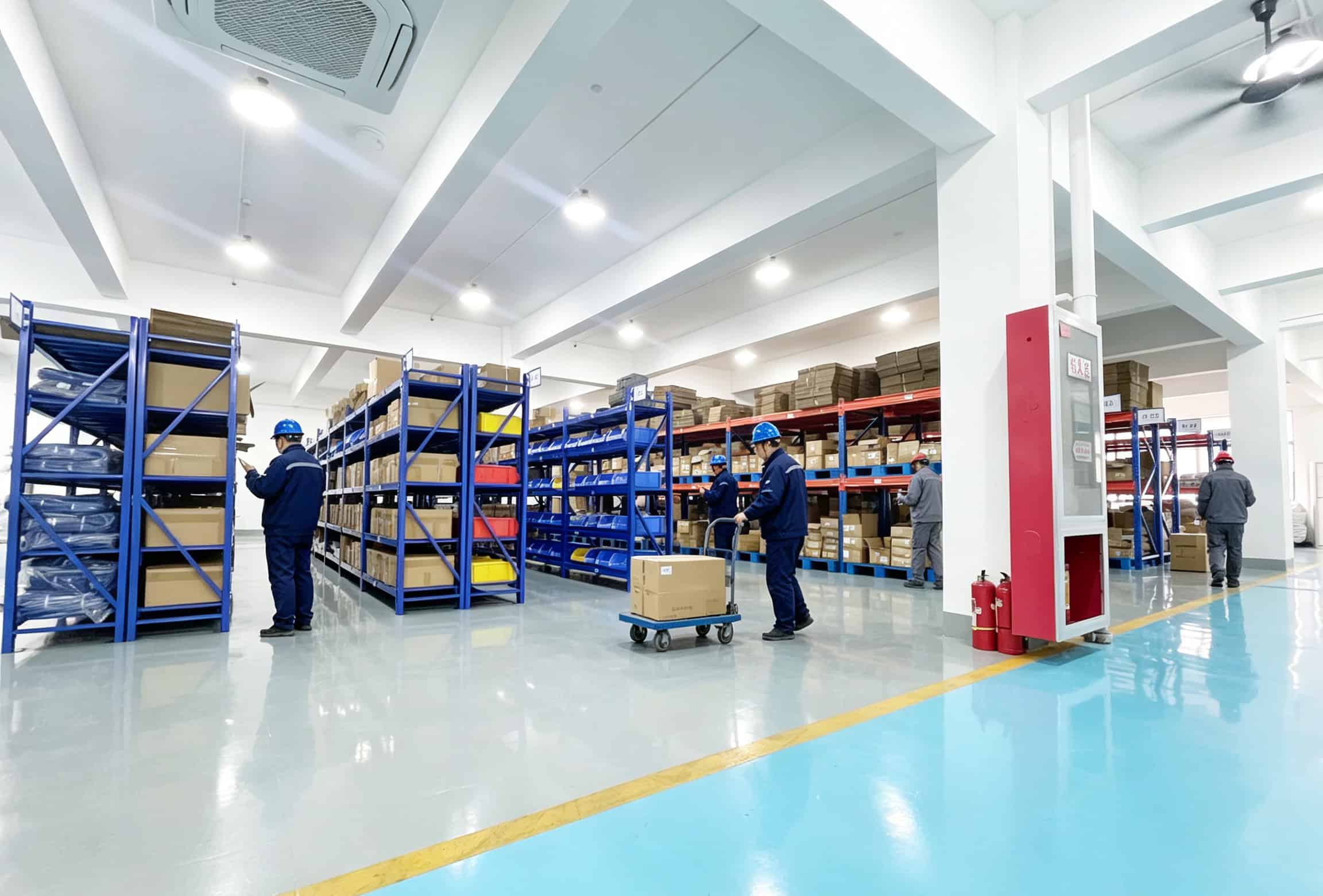 REICIO finished goods warehouse in Taizhou, Jiangsu