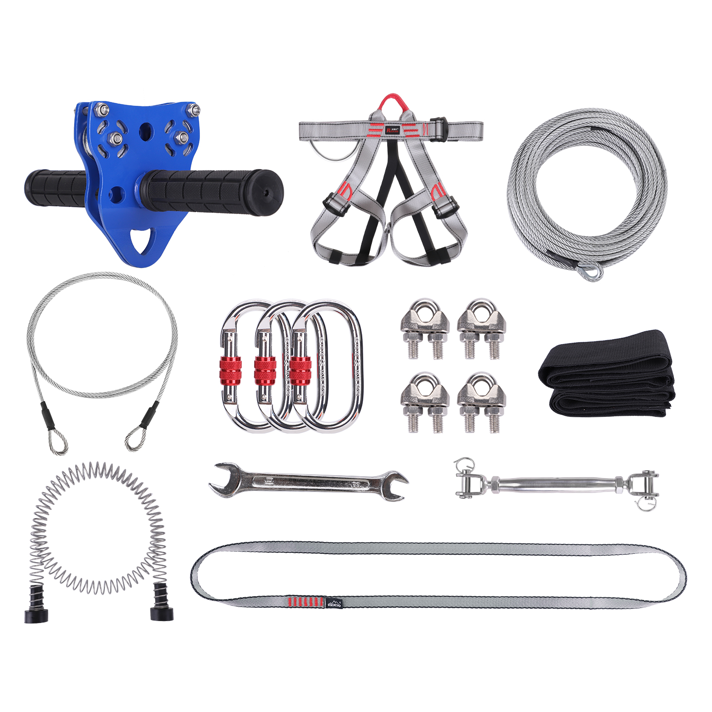 REICIO KIT-03 35 kN Zipline Kit (11 pieces)
